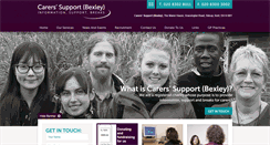 Desktop Screenshot of carerssupport.org